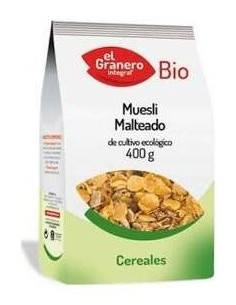 Muesli Malteado 400Gr. Bio de El Granero 2