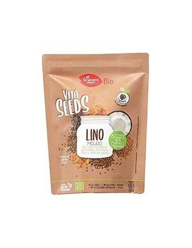 Vitaseeds Lino Molido Con Trigo S. 200Gr. Bio de El Granero