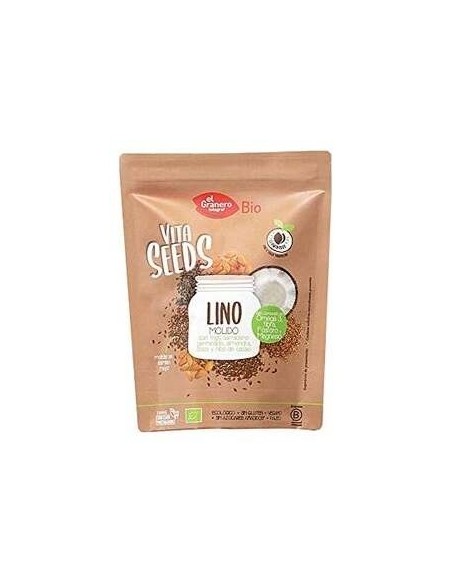 Vitaseeds Lino Molido Con Trigo S. 200Gr. Bio de El Granero