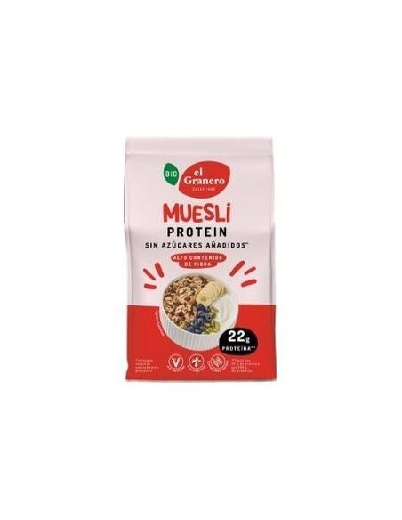 Muesli Protein 375Gr. Bio de El Granero
