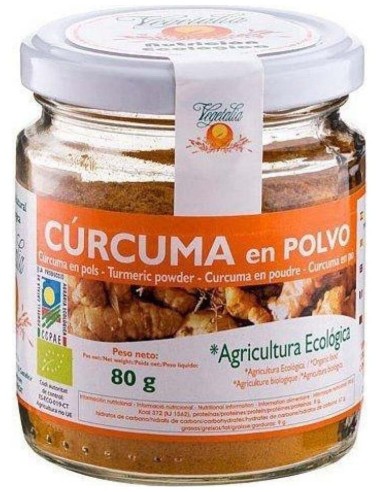 Curcuma Polvo 80Gr.Bio de Vegetalia