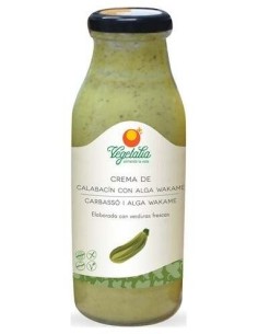 Crema De Calabacin Con Alga Wakame 500Ml. Bio de Vegetalia 2