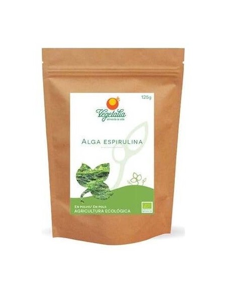 Alga Espirulina Polvo 125Gr. Bio de Vegetalia