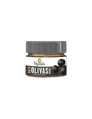 Pate De Olivas Negras Grande 180Gr.Bio de Vegetalia