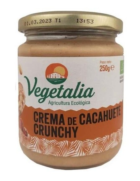 Crema De Cacahuete 250Gr. Bio de Vegetalia