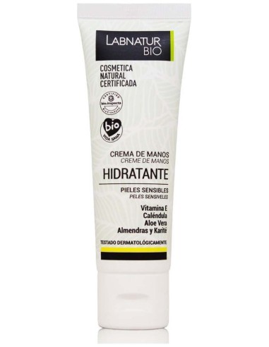 Crema De Manos Hidratante Pieles Sensibles 50M Bio de Labnatur Bio