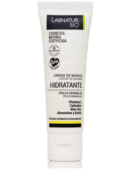Crema De Manos Hidratante Pieles Sensibles 50M Bio de Labnatur Bio