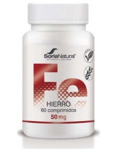 Hierro Liberacion Sostenida 50Mg 60Comp. de Soria Natural 2