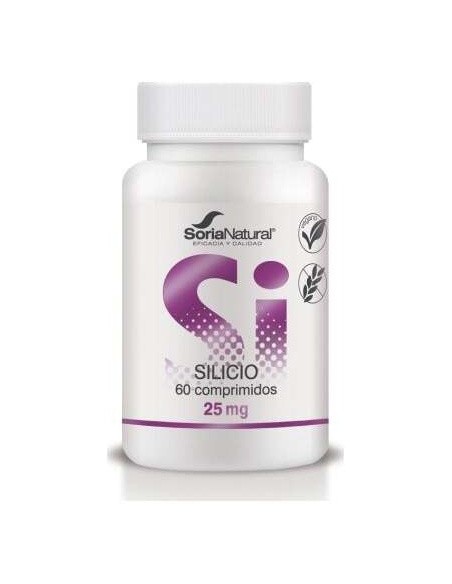 Silicio Liberacion Sostenida 800Mg 60Comp. de Soria Natural