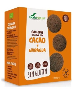 Galletas De Avena Con Cacao-Naranja 200Gr. Bio Sg de Soria Natural 2