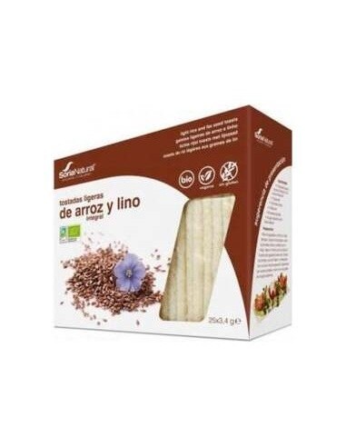 Tostadas De Arroz Y Lino de Alecosor Soria Natural