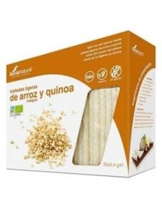 Tostadas De Arroz Integral Y Quinoa 85Gr. Bio de Soria Natural 2
