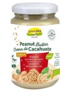Crema De Cacahuete Crunchy 350Gr. Bio de Granovita 2