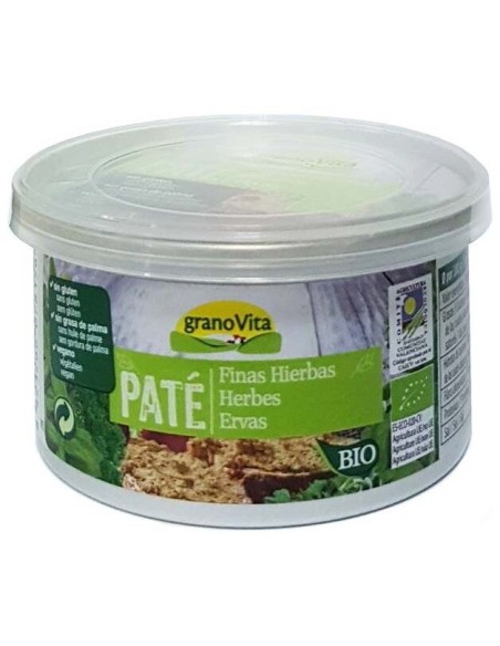 Pate Vegetal A Las Finas Hierbas 125Gr. Bio de Granovita