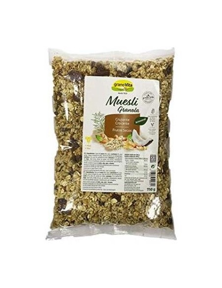 Muesli De Frutos Secos Crujiente 750Gr. de Granovita