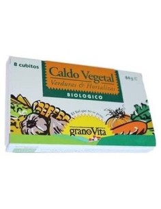Caldo Vegetal 8Uds. Bio de Granovita 2