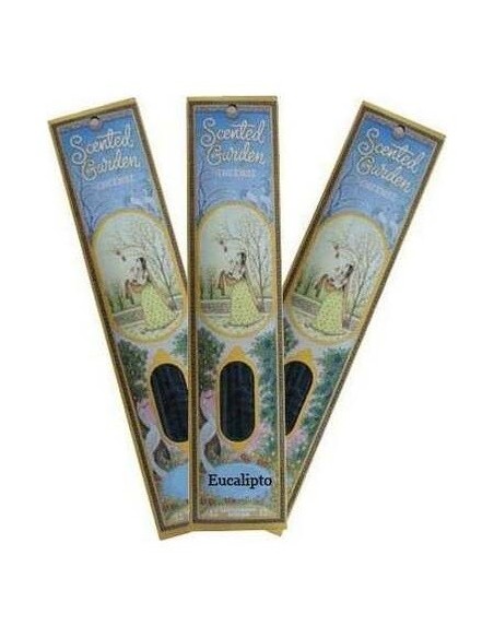 Incienso Stick Eucalipto 12Uds.Scented Garden de Radhe Shyam
