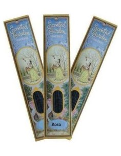 Incienso Stick Rosa 12Uds. Scented Garden de Radhe Shyam 2