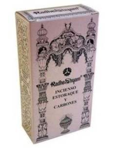 Incienso Mirra Y Carbones 100Gr. de Radhe Shyam 2