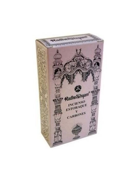 Incienso Alcanfor Y Carbones 100Gr. de Radhe Shyam