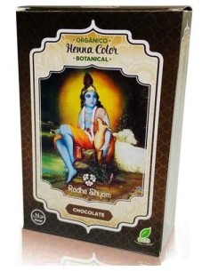 Henna Polvo Botanicals Chocolate 100Gr de Radhe Shyam 2