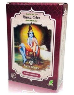 Henna Polvo Botanicals Rojo Burdeos 100Gr. de Radhe Shyam 2