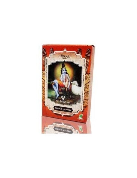 Henna Polvo Tatuaje 100Gr. Eco de Radhe Shyam