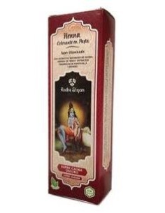Henna Pasta Super Caoba Oscuro 200Gr. de Radhe Shyam 2