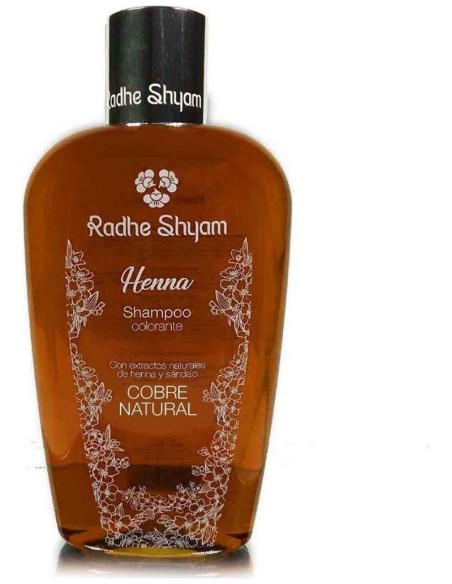 Champu Henna Color Cobre 400Ml. de Radhe Shyam