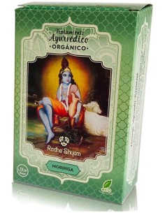 Tratamiento Capilar Ayurvedico Moringa 100Gr. Eco de Radhe Shyam 2
