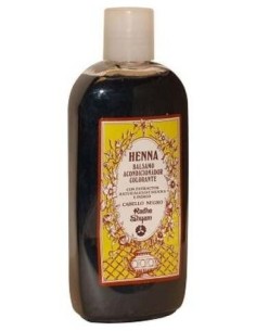 Balsamo Acondicionador Henna Color Negro 250Ml. de Radhe Shyam 2