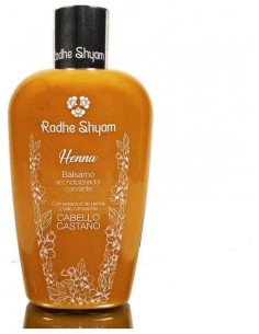 Balsamo Acondicionador Henna Color Castaño 250Ml. de Radhe Shyam 2