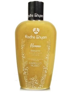 Balsamo Acondicionador Henna Color Rubio 400Ml. de Radhe Shyam 2