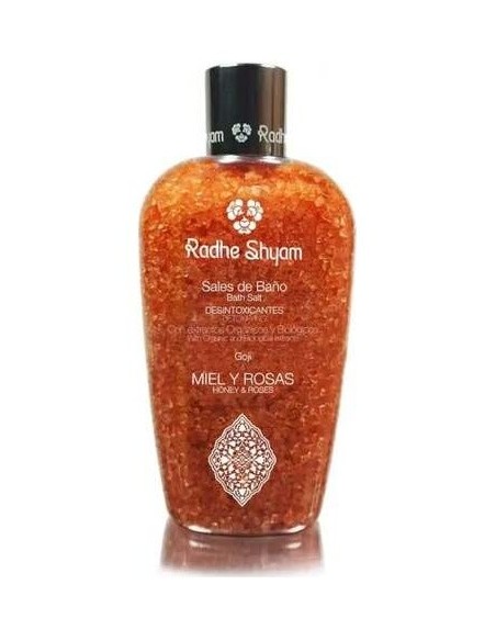 Sales De Baño De Miel Y Rosas 300Gr. de Radhe Shyam