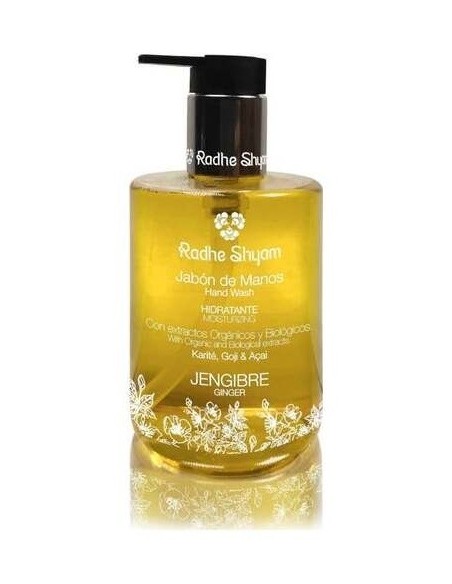 Jabon De Manos Jengibre Con Dosificador 300Ml. de Radhe Shyam