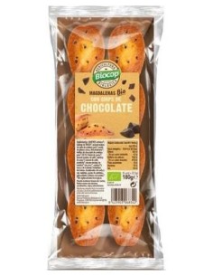 Madalenas Chips Chocolate 180Gr. Bio de Biocop 2