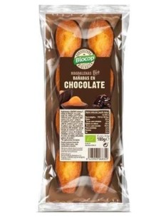 Madalenas Bañadas Choco Negro 180Gr. Bio de Biocop 2
