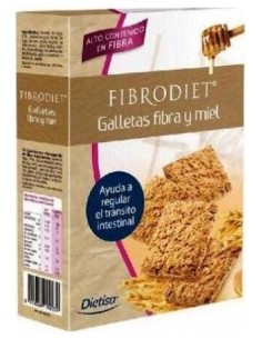 Galletas Fibra Y Miel 400 G de Dielisa® 2