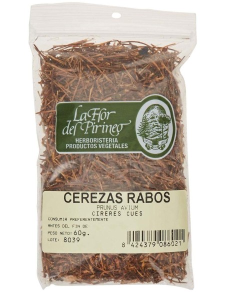 Hierba Cerezas Rabos 60Gr. de Flor Pirineo