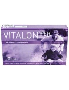 Vitalon Fer (J.Real+Hierro+Oligoelementos) 20Amp. de Plantapol 2