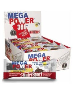 Megapower Barritas Chocolate 12Uds. de Nutrisport 2