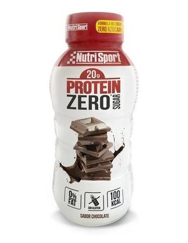 Protein Zero Batido Chocolate 12X330Ml. de Nutrisport
