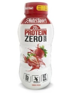 Protein Zero Batido Fresa 12X330Ml. de Nutrisport 2