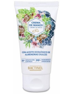 Crema de manos con aceite de almendras ecologico 50ml Bactin 2