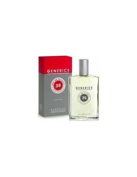 Generics Eau De Toilette Pour Homme 35 100Ml de Generics Eau De Toilette