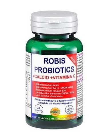Robis Probiotics +Calcio+Vit. C 30Cap. de Robis