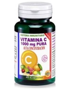 Vitamina C Pura 1000Mg. 40Cap. de Robis 2