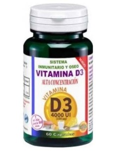 Vitamina D3 4000Ui Alta Concentracion 60Cap. de Robis 2