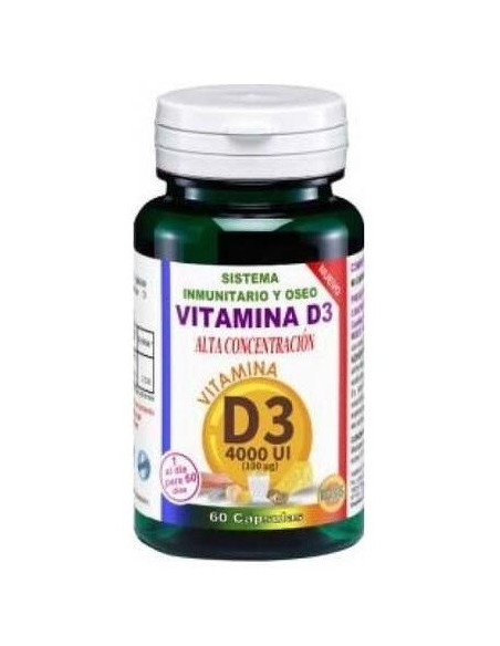 Vitamina D3 4000Ui Alta Concentracion 60Cap. de Robis