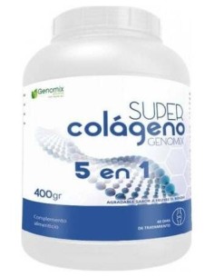 Super Colageno 5 En 1 400Gr. Genomix de Science & Health Sbd 2
